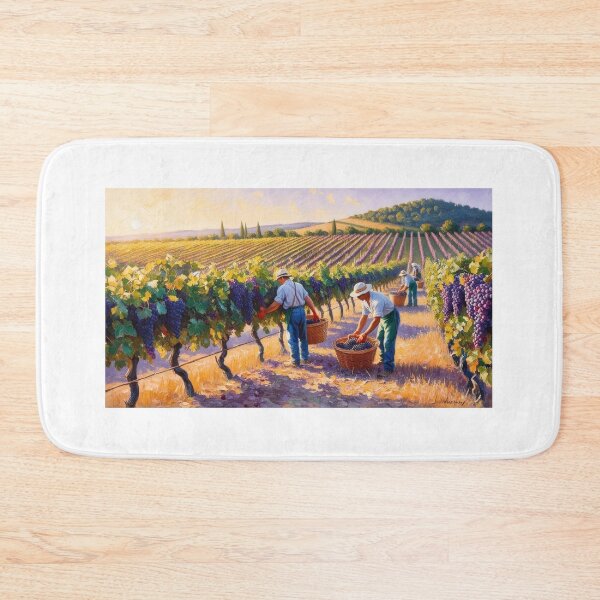 Artikelvorschau, Ein malerischer Weinberg zur Erntezeit entworfen und verkauft von EtCreative.