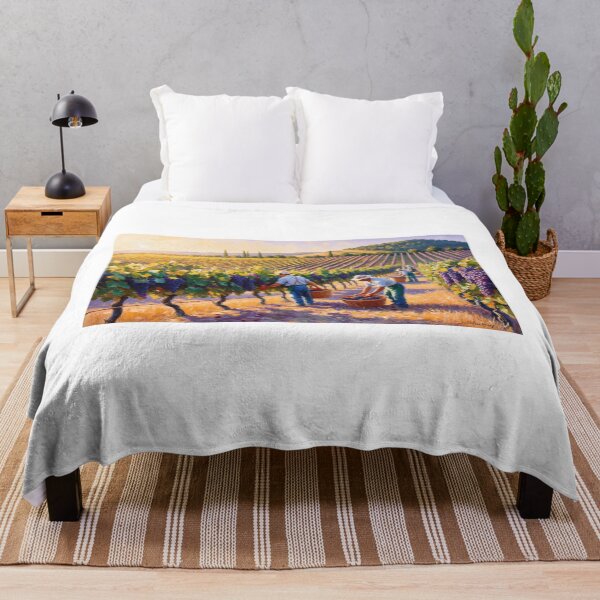 Item preview, A picturesque vineyard at harvest time designed and sold by EtCreative.