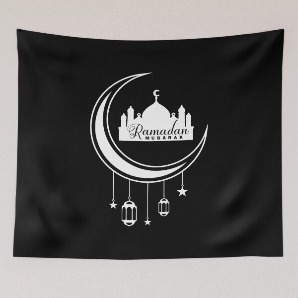 Item preview, Ramadan Mubarak Crescent and Lantern designed and sold by YatoMino.