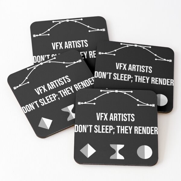 Item preview, "VFX Artists don't sleep; They render" VFX Artists Humor designed and sold by allogy.