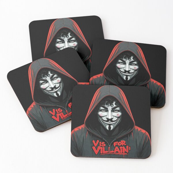 Item preview, Vis for Villain: A Dark and Dramatic Portrait of Anonymous designed and sold by Shs-Kenya.