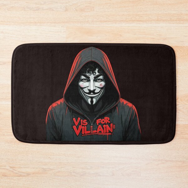 Item preview, Vis for Villain: A Dark and Dramatic Portrait of Anonymous designed and sold by Shs-Kenya.