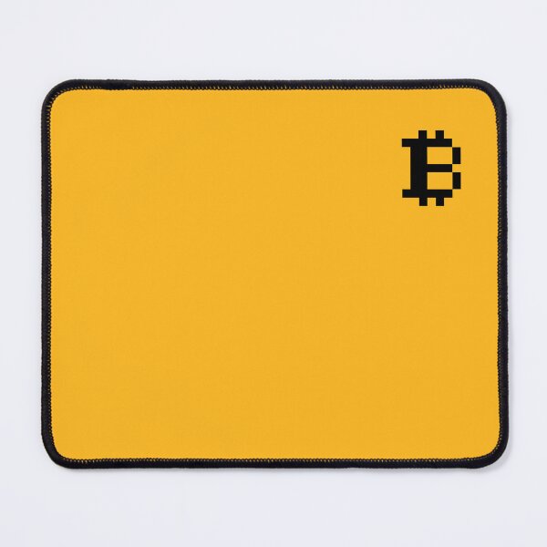 Item preview, Bitcoin Logo Pixel Art designed and sold by CyberRex.