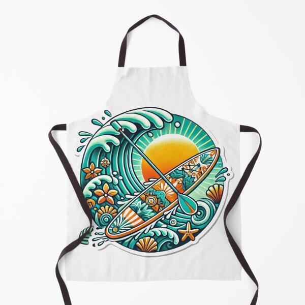 Item preview, Tropical Paddle Board Adventure Design designed and sold by PawtopiaDesigns.