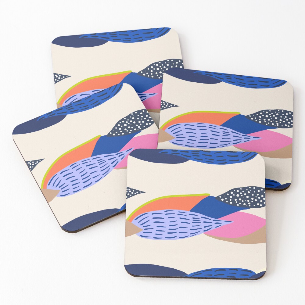 Item preview, Coasters (Set of 4) designed and sold by BONBcreative.