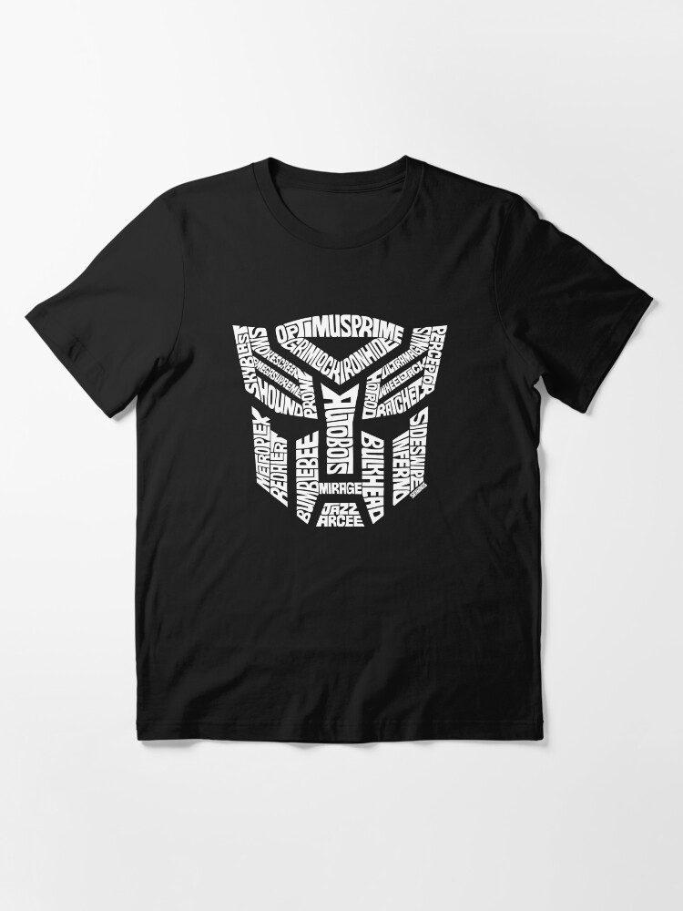 Alternate view of Transformer Autobots White Essential T-Shirt