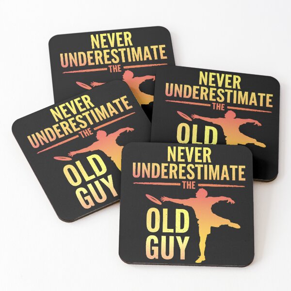 Item preview, Never Underestimate The Old Guy Disc Golf Player Funny designed and sold by MN-SHOP-Designs.