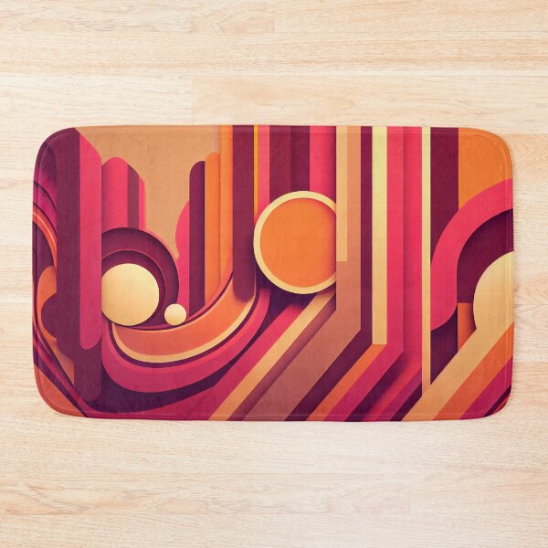 Item preview, Background in 60s, 70s, 80s style. Wallpaper or poster blank designed and sold by anytka.