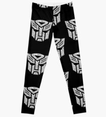 Transformer Autobots White Leggings