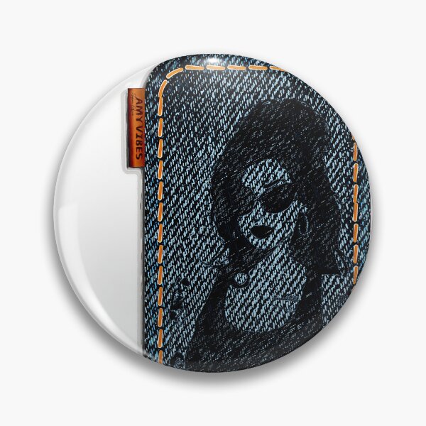 Item preview, Winehouse Denim Patch designed and sold by Hen-C-Art.