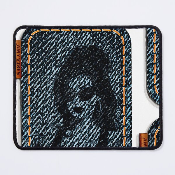 Item preview, Winehouse Denim Patch designed and sold by Hen-C-Art.
