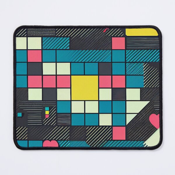 Item preview, Background in 80s, 90s style. Wallpaper or poster blank. Geometric pattern. Computer tiled designed and sold by anytka.