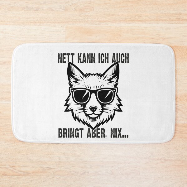 Item preview, Nett Kann Ich Auch Bringt Aber , Nix  - Cooles Fuchs  - Lustiges Zitat  designed and sold by Smix Pixels.