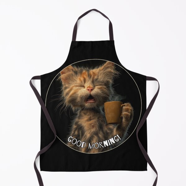 Item preview, Grumpy Kitten , Good Morning, 1st Coffee of the day. designed and sold by Shoot-The-Moon.