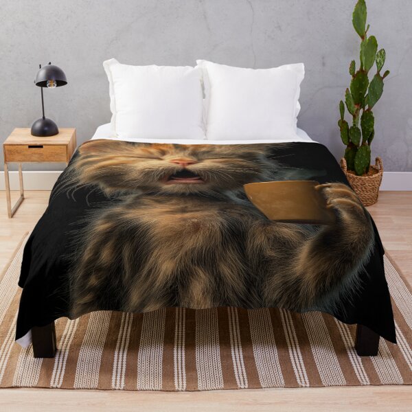 Item preview, Grumpy Kitten , Good Morning, 1st Coffee of the day. designed and sold by Shoot-The-Moon.