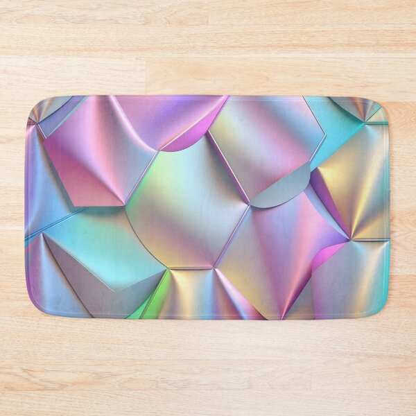 Item preview, Holographic neon crumpled background. Gradient designed and sold by anytka.