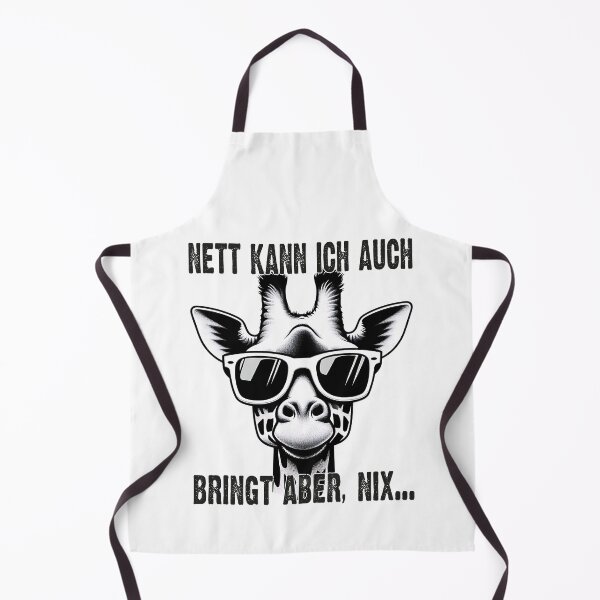 Item preview, Nett Kann Ich Auch Bringt Aber , Nix  - Cooles Giraffe - Lustiges Zitat  designed and sold by Smix Pixels.