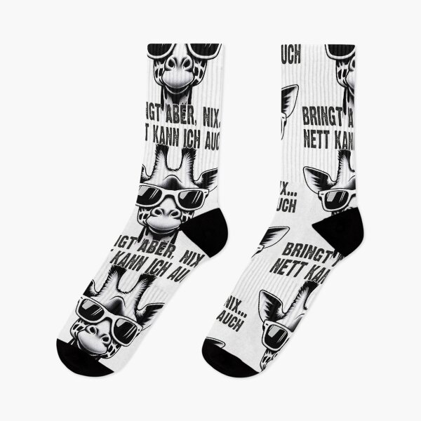 Item preview, Nett Kann Ich Auch Bringt Aber , Nix  - Cooles Giraffe - Lustiges Zitat  designed and sold by Smix Pixels.