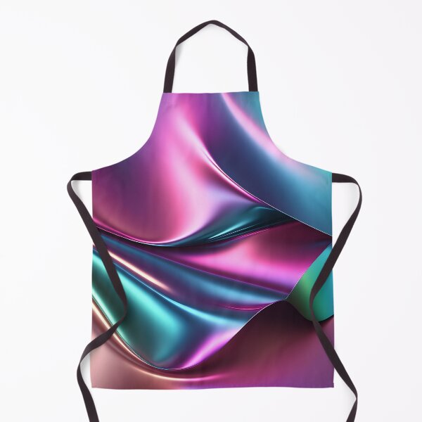 Item preview, Holographic neon curved wave in motion. Rainbow wallpaper background. Holographic gradient designed and sold by anytka.