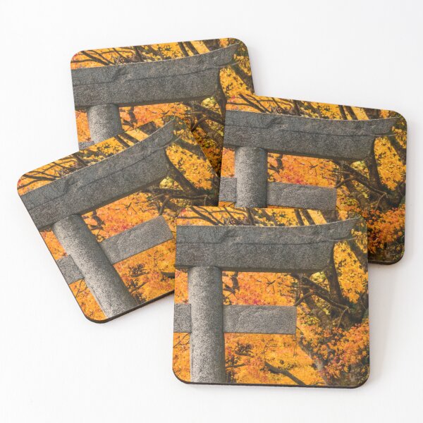 Item preview, Autumn Leaves with Shinto Gate designed and sold by Jordan McChesney.