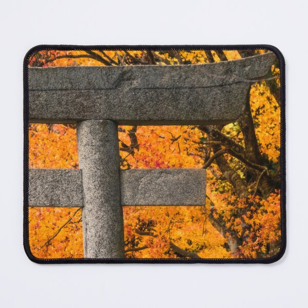 Item preview, Autumn Leaves with Shinto Gate designed and sold by Jordan McChesney.