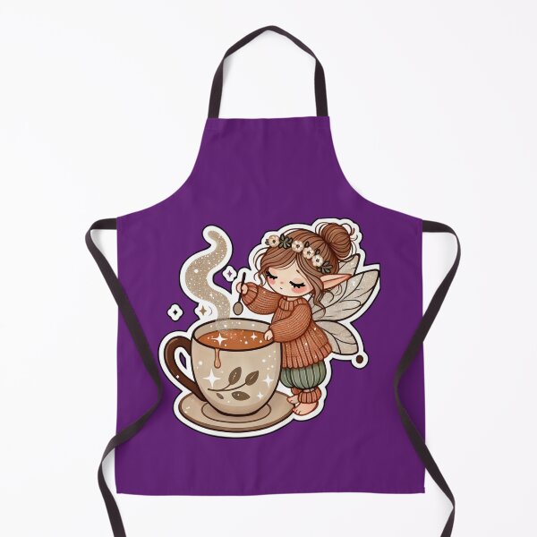 Item preview, Whimsical Tea Fairy Sticker | Magical Decal for Tea Lovers designed and sold by DEEPDesignsART.