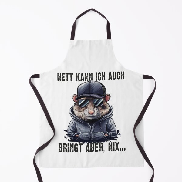 Item preview, Nett Kann Ich Auch Bringt Aber , Nix  - Cooles Hamster - Lustiges Zitat  designed and sold by Smix Pixels.