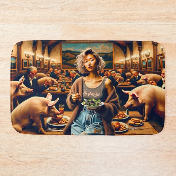Item preview, Feast with the Pigs designed and sold by M-Y-A-R-T-.