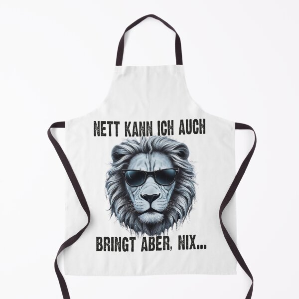 Item preview, Nett Kann Ich Auch Bringt Aber , Nix  - Cooles Löwe - Lustiges Zitat  designed and sold by Smix Pixels.