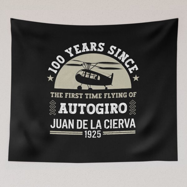 Item preview, 100 Years Since The First Time Flying Of Autogiro Juan De La Cierva 1925 designed and sold by OskarArts.