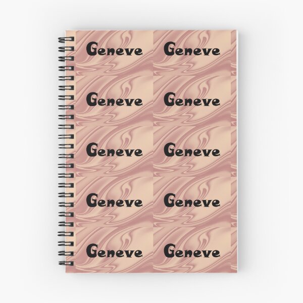 Item preview, Geneve Name Design - Cute Font, Minimalist, with Black Lettering :) designed and sold by Myriel-Myriel.
