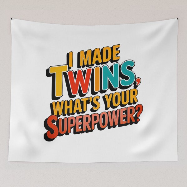 Item preview, I Made Twins Family Funny Twins Day designed and sold by Amanda's Factory.