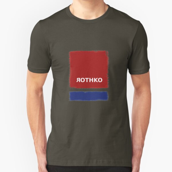 ROTHKO ARTIST NAME Slim Fit T-Shirt