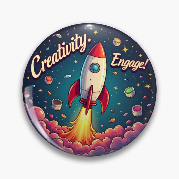 Item preview, Creativity in Orbit: A Blast of Artistic Fun designed and sold by shrolts.
