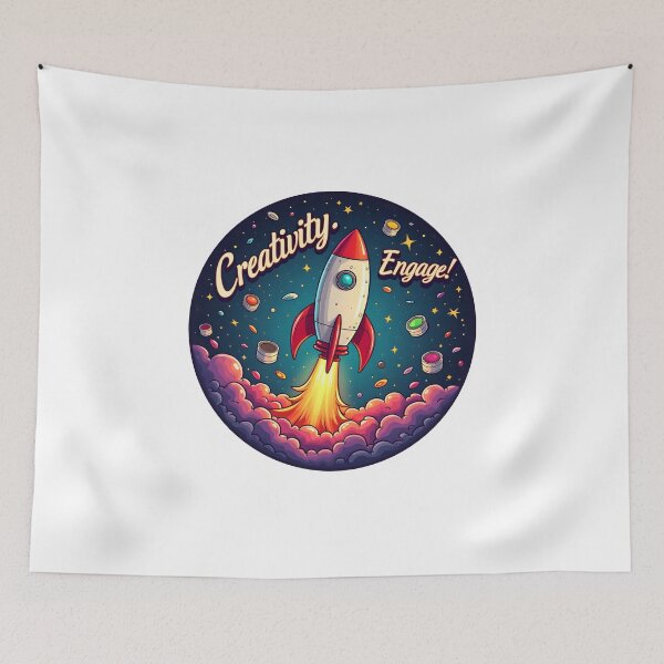 Item preview, Creativity in Orbit: A Blast of Artistic Fun designed and sold by shrolts.