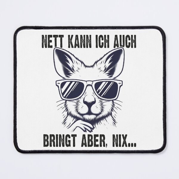 Item preview, Nett Kann Ich Auch Bringt Aber , Nix  - Cooles Marsupial - Lustiges Zitat  designed and sold by Smix Pixels.