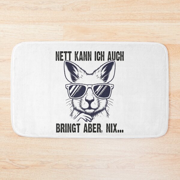 Item preview, Nett Kann Ich Auch Bringt Aber , Nix  - Cooles Marsupial - Lustiges Zitat  designed and sold by Smix Pixels.