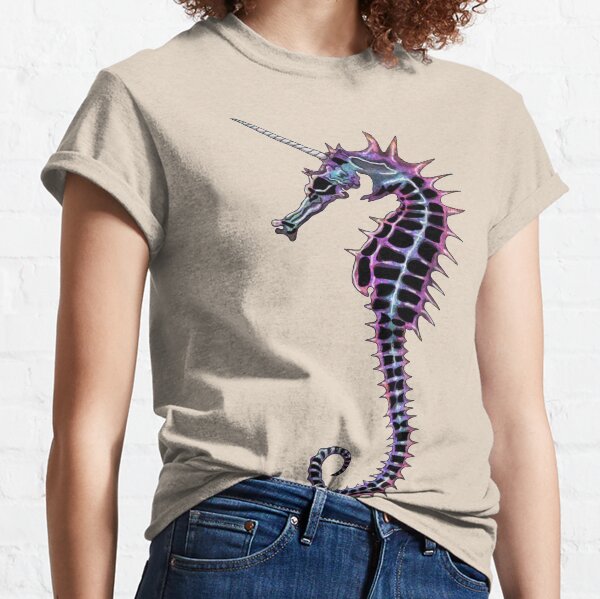 Dead Seahorse Unicorn Classic T-Shirt