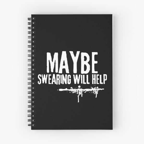 Item preview, Maybe Swearing Will Help Grunge Text Design designed and sold by EarthArtDesigns.