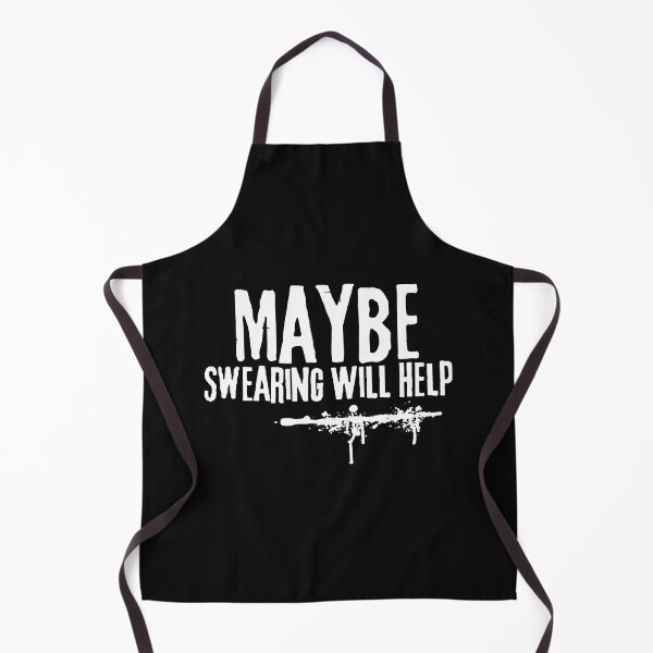 Item preview, Maybe Swearing Will Help Grunge Text Design designed and sold by EarthArtDesigns.