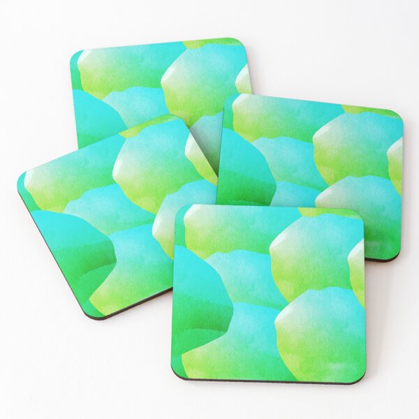 Item preview, Sky or Ocean? Abstract Geometry Repetitive Pattern designed and sold by larar2.