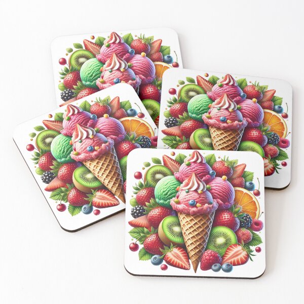 Item preview, Ice Cream Design: Sweetness and Fun in Every Scoop designed and sold by sanattasarim.