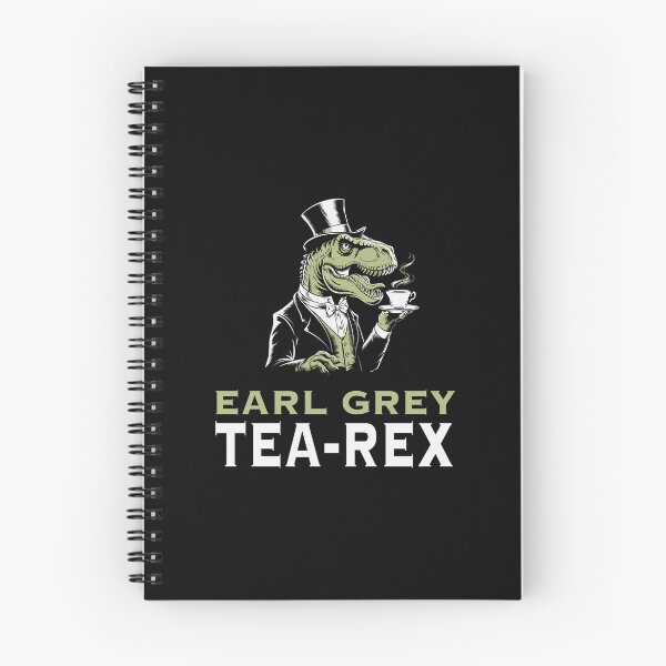 Item preview, Earl Grey Tea Rex trex dinosaur dino British Humor designed and sold by w1ckerman.