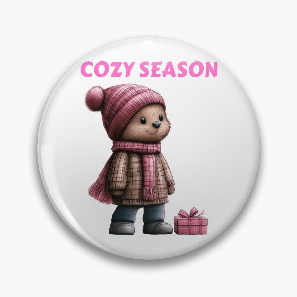 Item preview, Cozy Bear in Winter Wonderland designed and sold by BukkyStory.