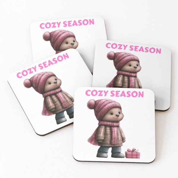Item preview, Cozy Bear in Winter Wonderland designed and sold by BukkyStory.