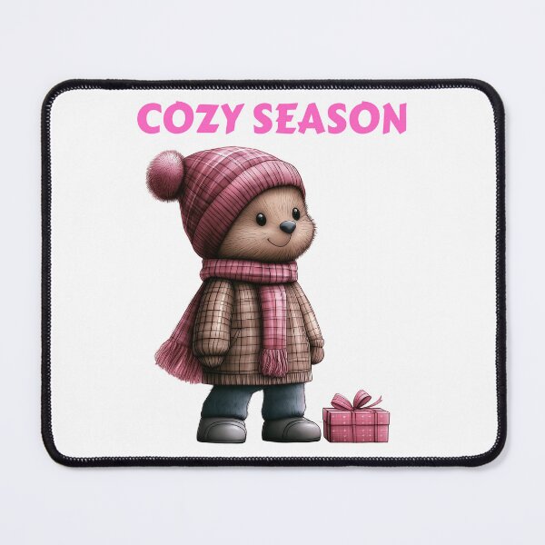 Item preview, Cozy Bear in Winter Wonderland designed and sold by BukkyStory.