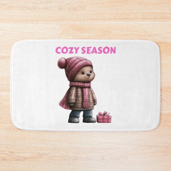 Item preview, Cozy Bear in Winter Wonderland designed and sold by BukkyStory.
