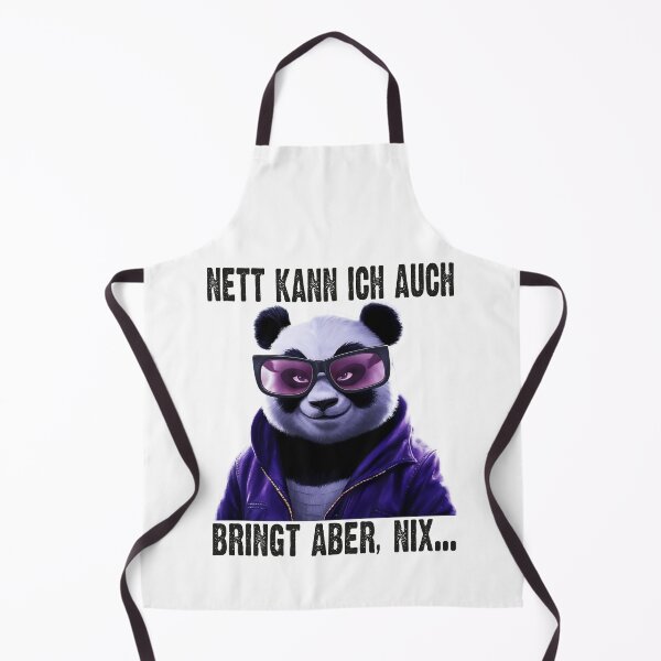 Item preview, Nett Kann Ich Auch Bringt Aber , Nix - Cooles Panda - Lustiges Zitat  designed and sold by Smix Pixels.