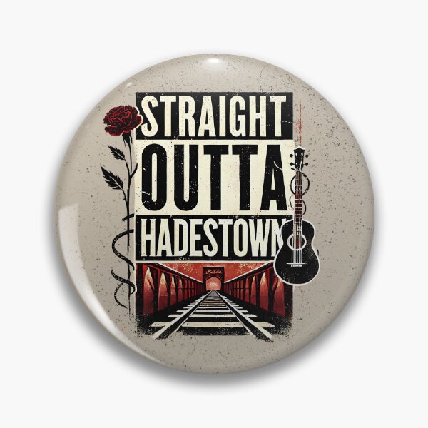Item preview, Straight Outta Hadestown - Broadway Musical Parody designed and sold by PricklyBearArt.