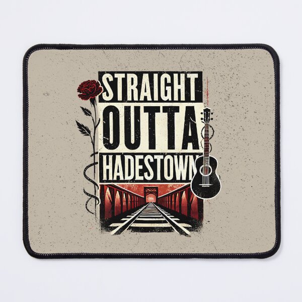 Item preview, Straight Outta Hadestown - Broadway Musical Parody designed and sold by PricklyBearArt.